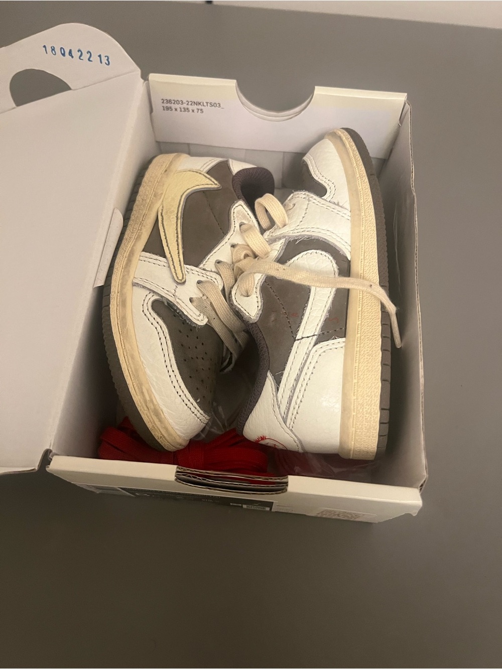Travis Scott Kids sneakers, size 8C